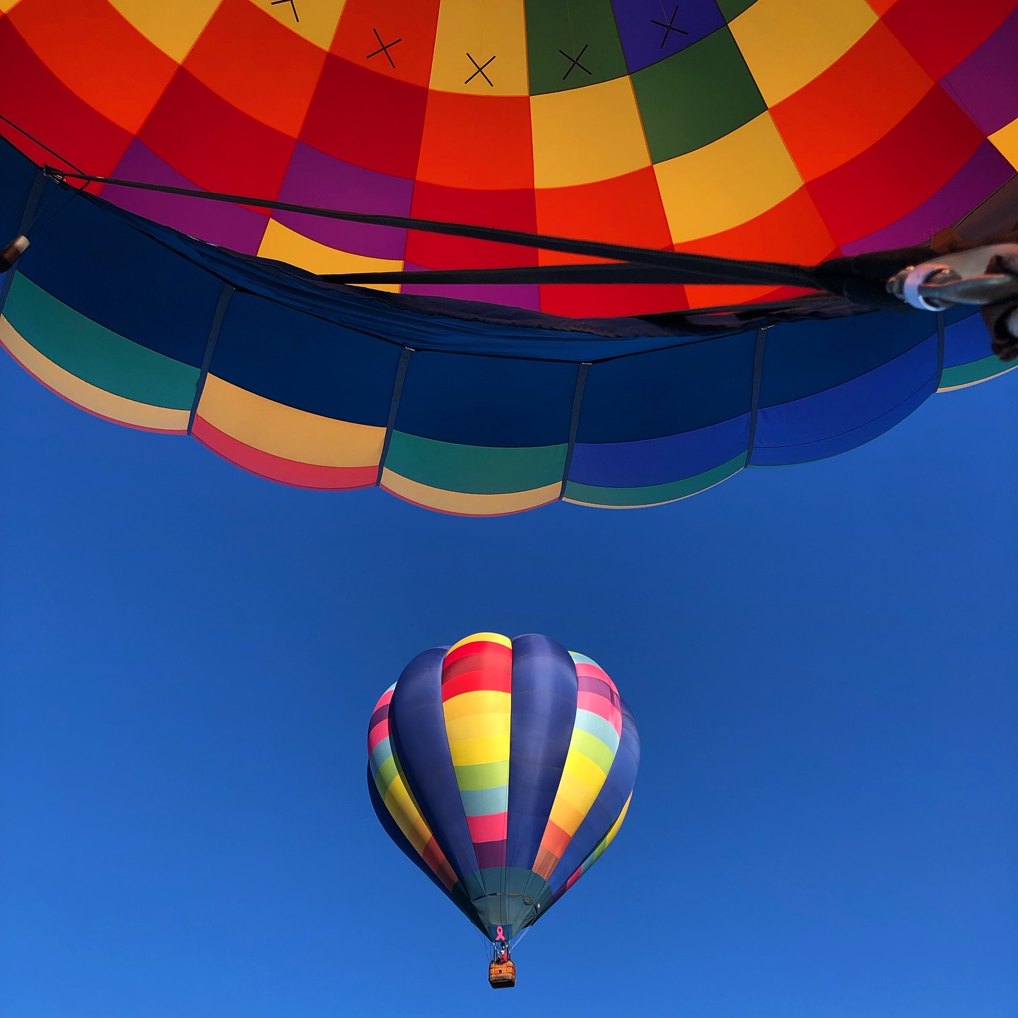 Flying alongside a friend… what a fitting end to 2023!
